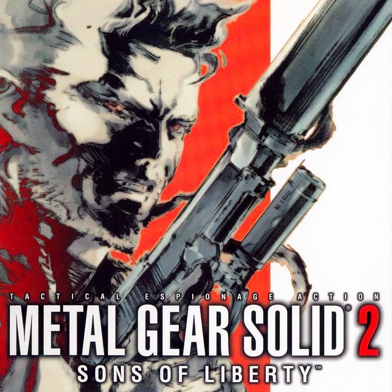 Metal Gear Solid 2 portada