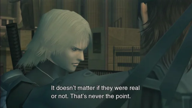 Raiden Metal Gear Solid 2