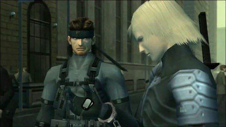 Snake guía a Raiden